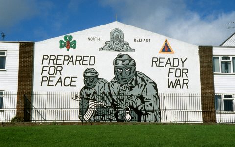Mural on Belfast wall